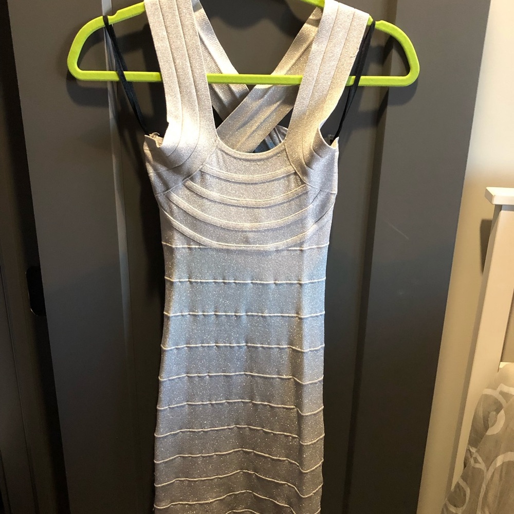 Silver dress